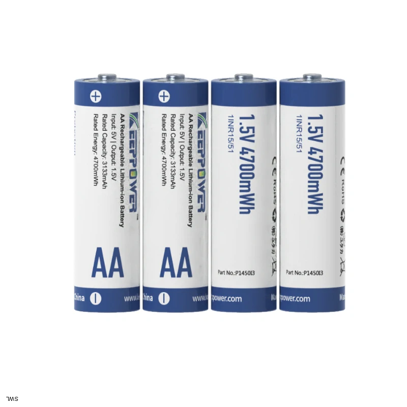 Keeppower AA P1450i3 1.5V Li ion 3133mAh 4700mWh