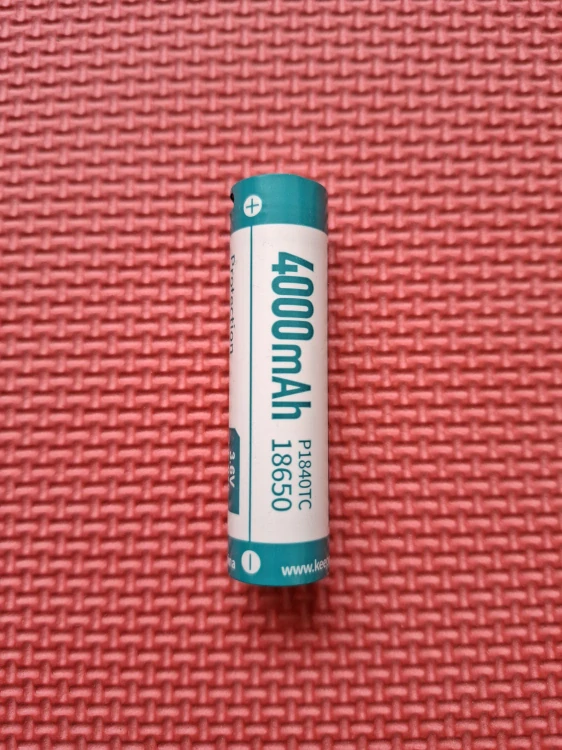 Keeppower 18650 4000mAh 3.6V - 3.7V, USB-C