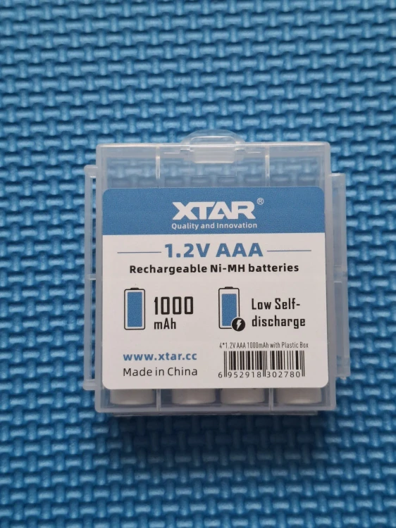 XTAR AAA R03 NIMH Akku 1000mAh 1,2V