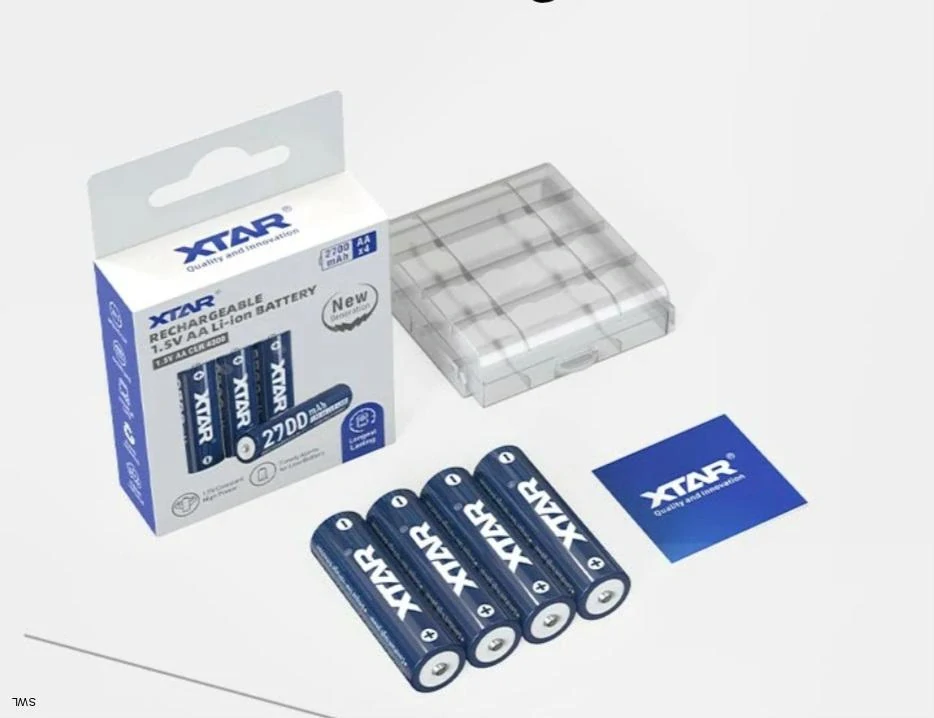 Xtar AA CLR Li ion 1.5V 2700mAh, 4300mWh