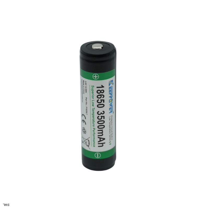 Keeppower 18650 P1835LT – 3500 mAh nízkoteplotní Li‑ion akumulátor 3.7 V, do mrazu, low temperature