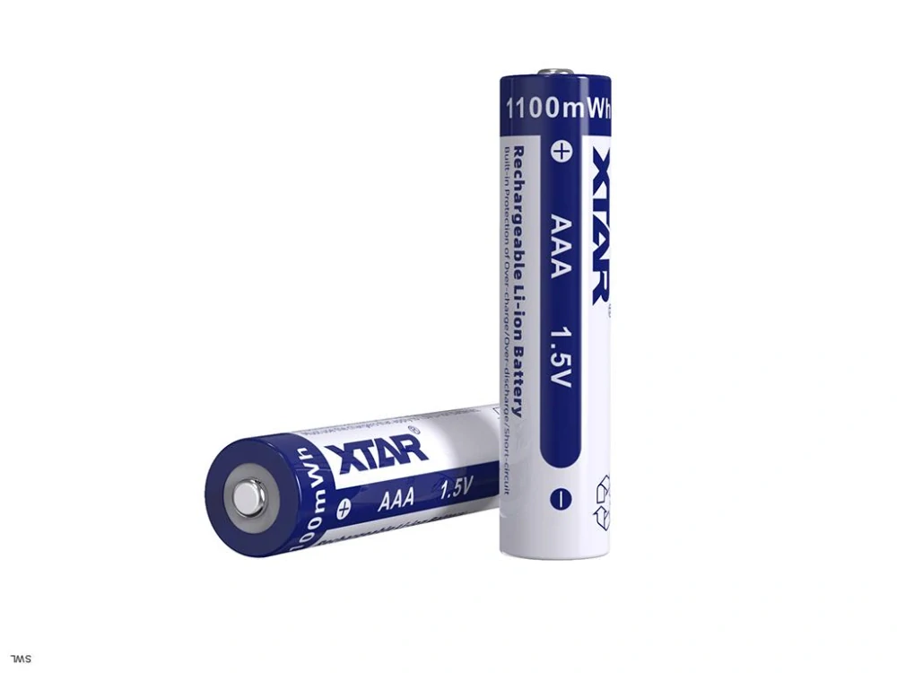 Xtar AAA Li ion 1,5V 700mAh 1200mWh
