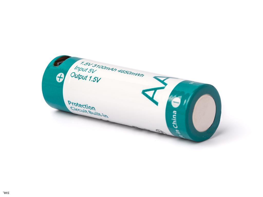 Keeppower AA 1,5 V USB-C Li ion 3100 mAh 4650mWh