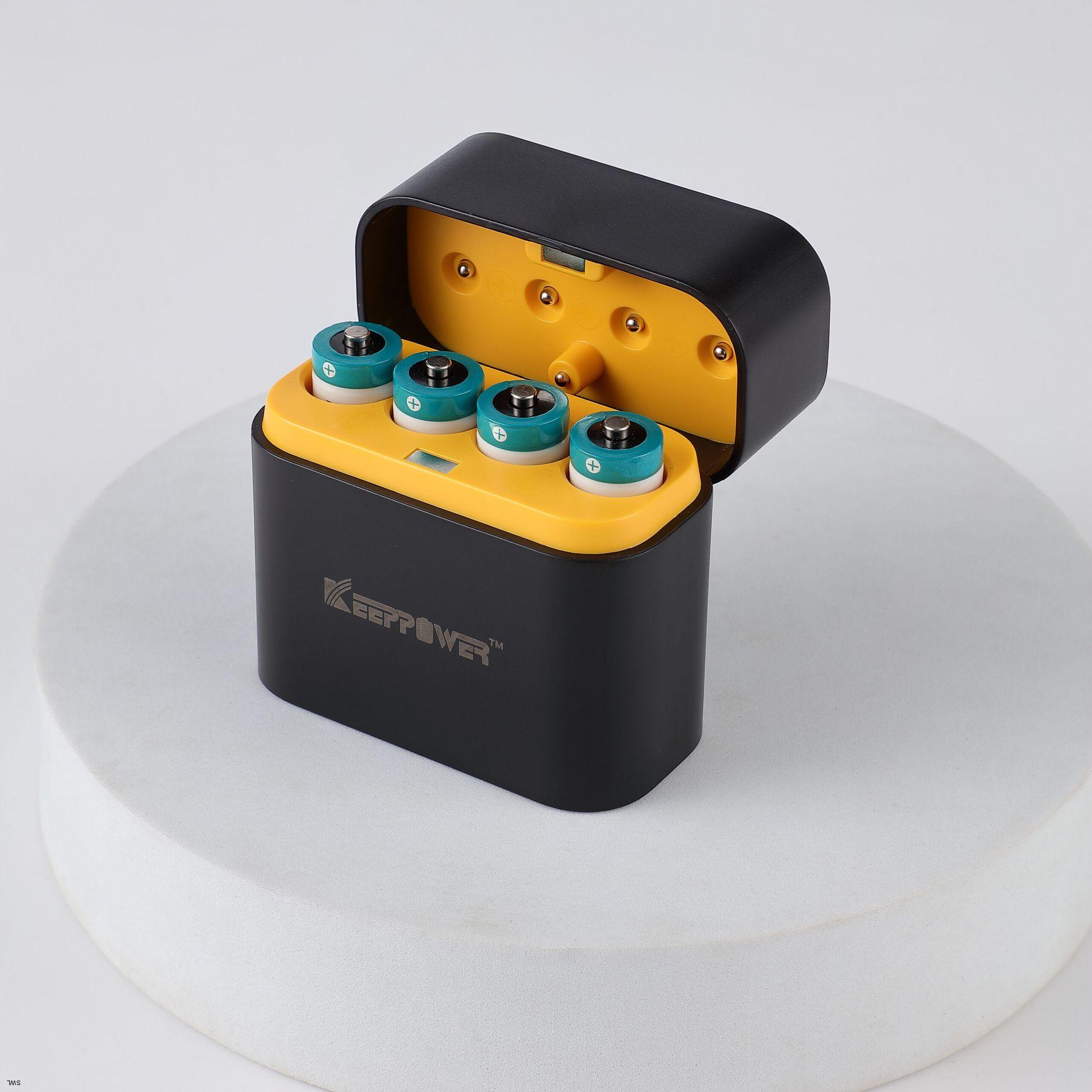 Keeppower 4x li ion 1.5V 2866mAh, 4300mWh + nabíječka