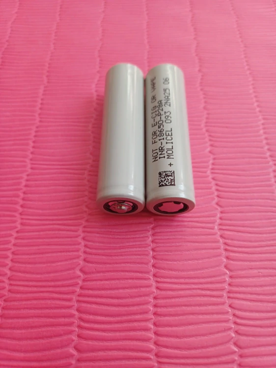 Molicel INR18650-P28A, 2800mAh 35A Li ion, 3,6V - 3,7V