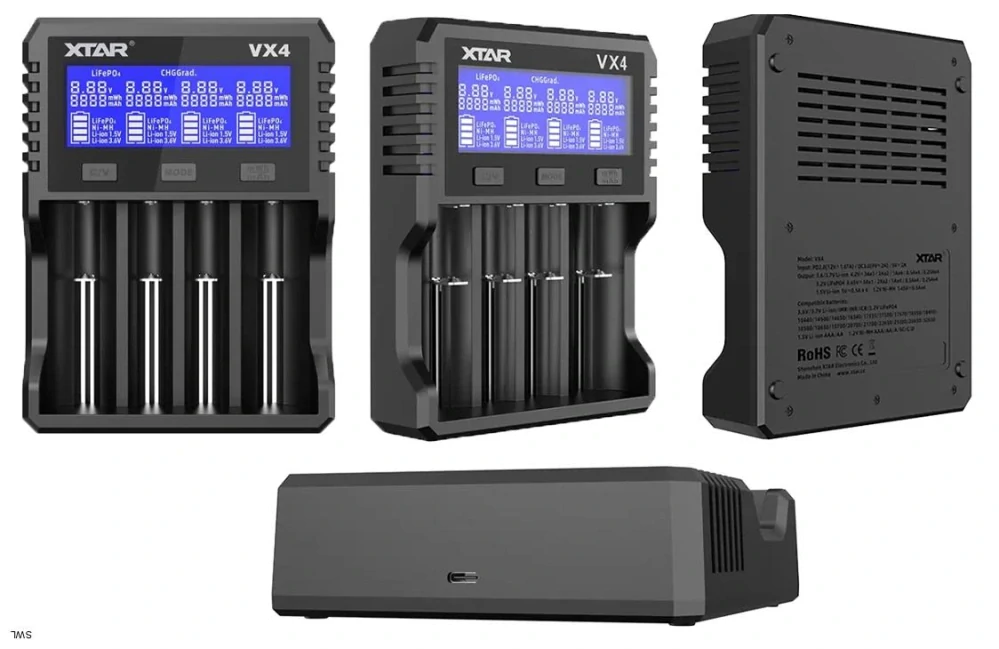 Xtar VX4 SET s adaptérem