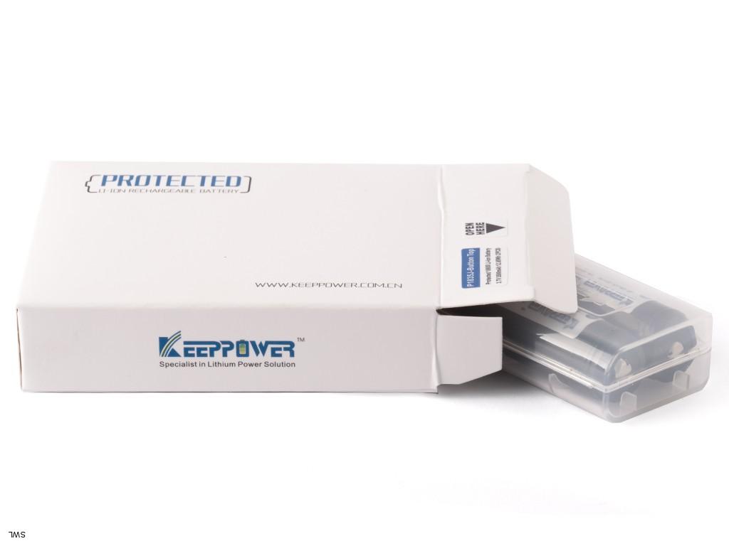  Keeppower R 18650 3000mAh 3.6V - 3.7V Li-ion-Akku ochranný obvod 15A