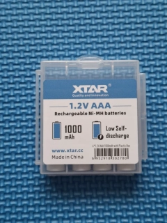 XTAR AAA R03 NIMH Akku 1000mAh 1,2V